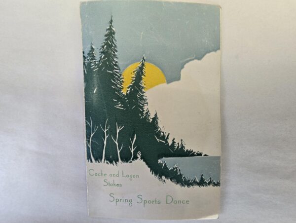 Cache and Logan Stakes – Spring Sports Dance — Tiny Booklet / Not Dated