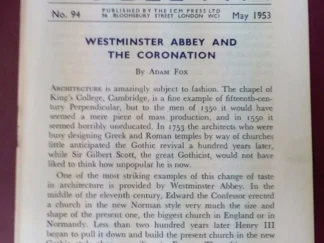 The Religious Book Club Bulletin (No. 94, May 1953)