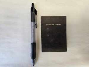 Doctrine and Covenants — 1966-1967 Pocket Calendar — 4-Page Card