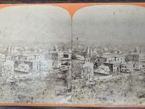 Stereoview of East Side of Salt Lake City, Utah — C. R. Savage