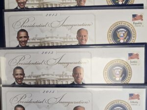 2013 Presidential Inauguration / Barack Obama / Joe Biden — 4 Envelopes with Stamps