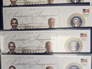 2013 Presidential Inauguration / Barack Obama / Joe Biden — 4 Envelopes with Stamps