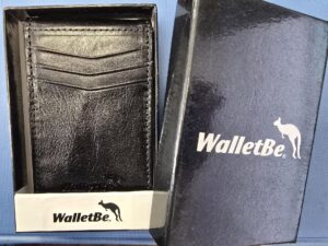 WalletBe — Men’s Wallet RFID Thin Front Pocket Inner ID “Original FPW Black”
