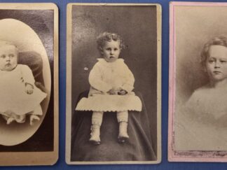 3 Old C. R. Savage Photo Cards — Salt Lake City, Utah