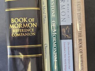 5 Books About the Book of Mormon: Book of Mormon Reference Companion / Keystone of Mormonism / By the Hand of Mormon / Nurturing Faith Through the Book of Mormon / Ancient Writing on Metal Plates