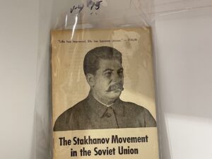The Stakhanov Movement in the Soviet Union (1936) – Joseph Stalin