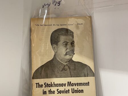 The Stakhanov Movement in the Soviet Union (1936) – Joseph Stalin