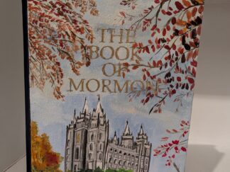2007 — Hand Painted Book of Mormon — Salt Lake Temple — Hard Cover
