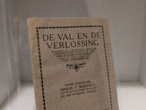 1922 — De Val En De Verlossing — Orson F. Whitney