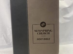 Large Print Slimline Edition Holy Bible – Newspring Church – Soft Cover – 2012