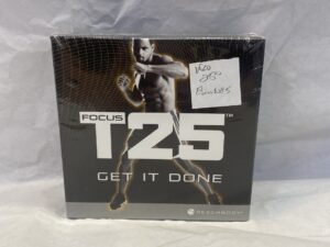 Focus T25 Get It Done – Beach Body – DVDs and Calendar – 2013