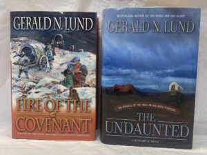 Gerald N. Lund Historical Fiction 2 Volume Set – Gerald N. Lund – Hardcovers with dust jackets – 1999 and 2009