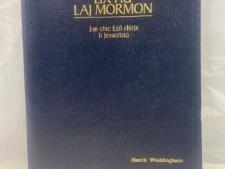 The Book of Mormon in Kekchi – Paperback – 1991, Reprint of the 1983 version