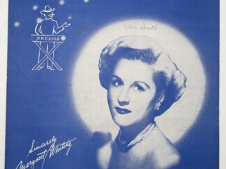 Dream Peddler’s Serenade sheet music by Johnny Mercer