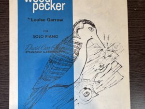 Noisy Woodpecker sheet music by Louise Garrow (1968)