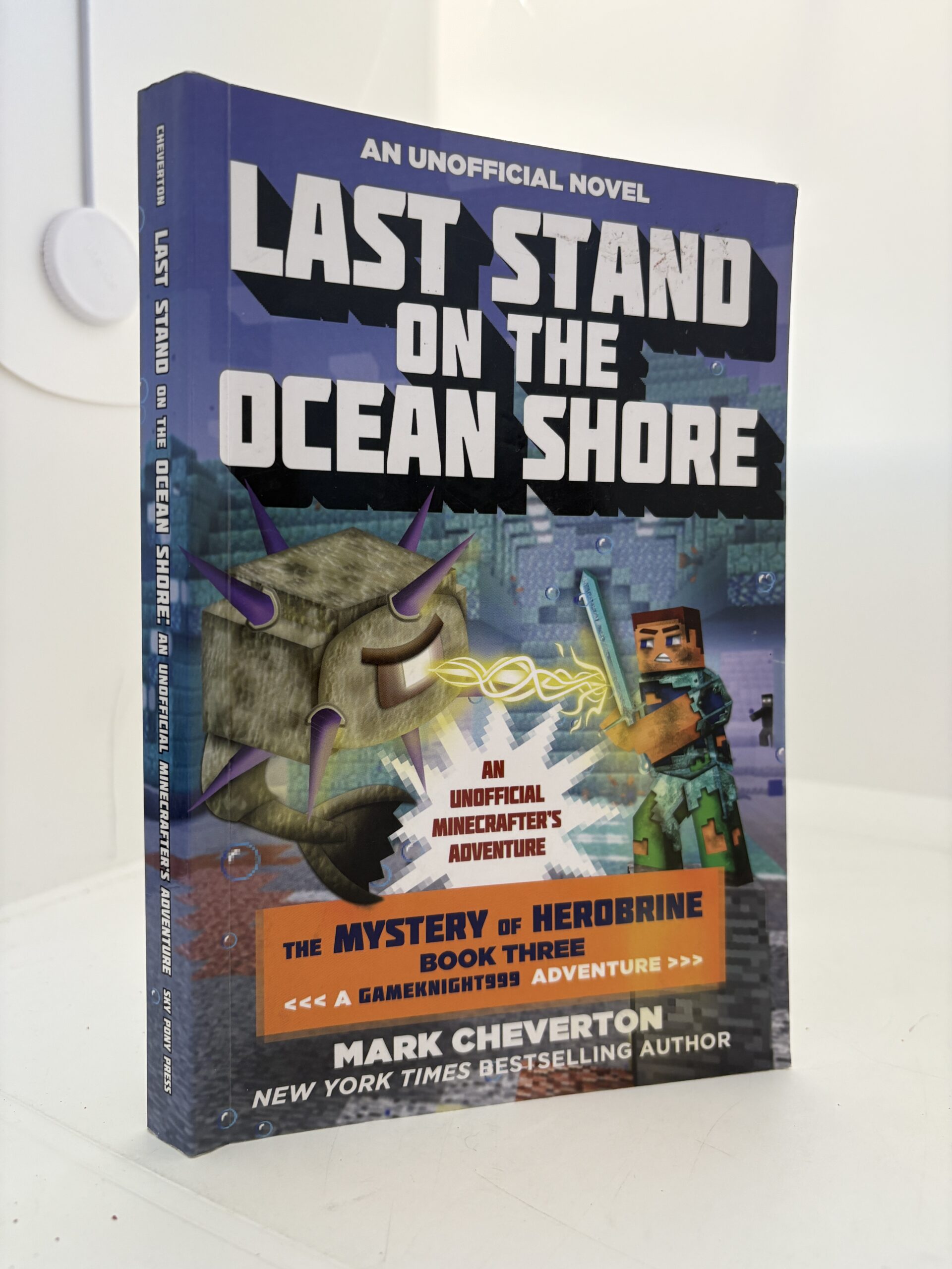 Last Stand on the Ocean Store: The Mystery of Herobrine, Book 3 (2015) by Mark Cheverton