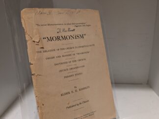 1923 — “Mormonism” — Elder B. H. Roberts