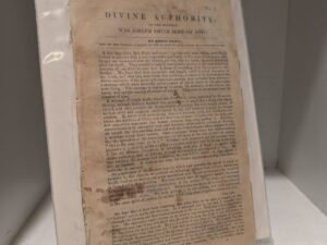 Divine Authority; Or the Question, Was Joseph Smith Sent of God? — Orson Pratt