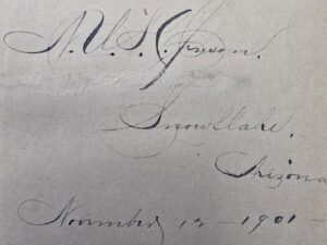 1901 — The Leading Facts of American History — D. H. Montgomery / Inscribed, Stamped & Signed by Mormon Author, Nephi Jenson