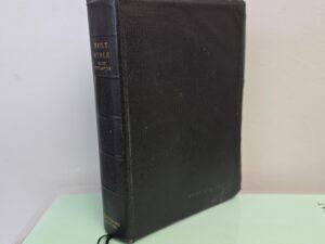 Holy Bible w/ Ready References / Missionary Edition \ Black Bendable Leather Binding / Code: 50 C 76