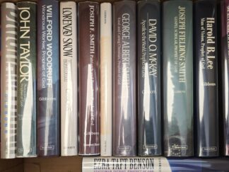 13 Biographies on LDS Church Presidents — Francis M. Gibbons — Very Nice Set of Hardcovers with Dust Jackets