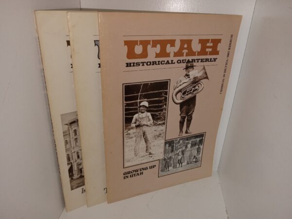3 Issues Utah Historical Quarterly for the Year 1980 (See Details)