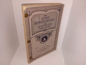 2 Issues of The Utah Genealogical and Historical Magazine bound together: Vol. 20, No. 3, July, 1929/Vol. 20, No. 4, October, 1929
