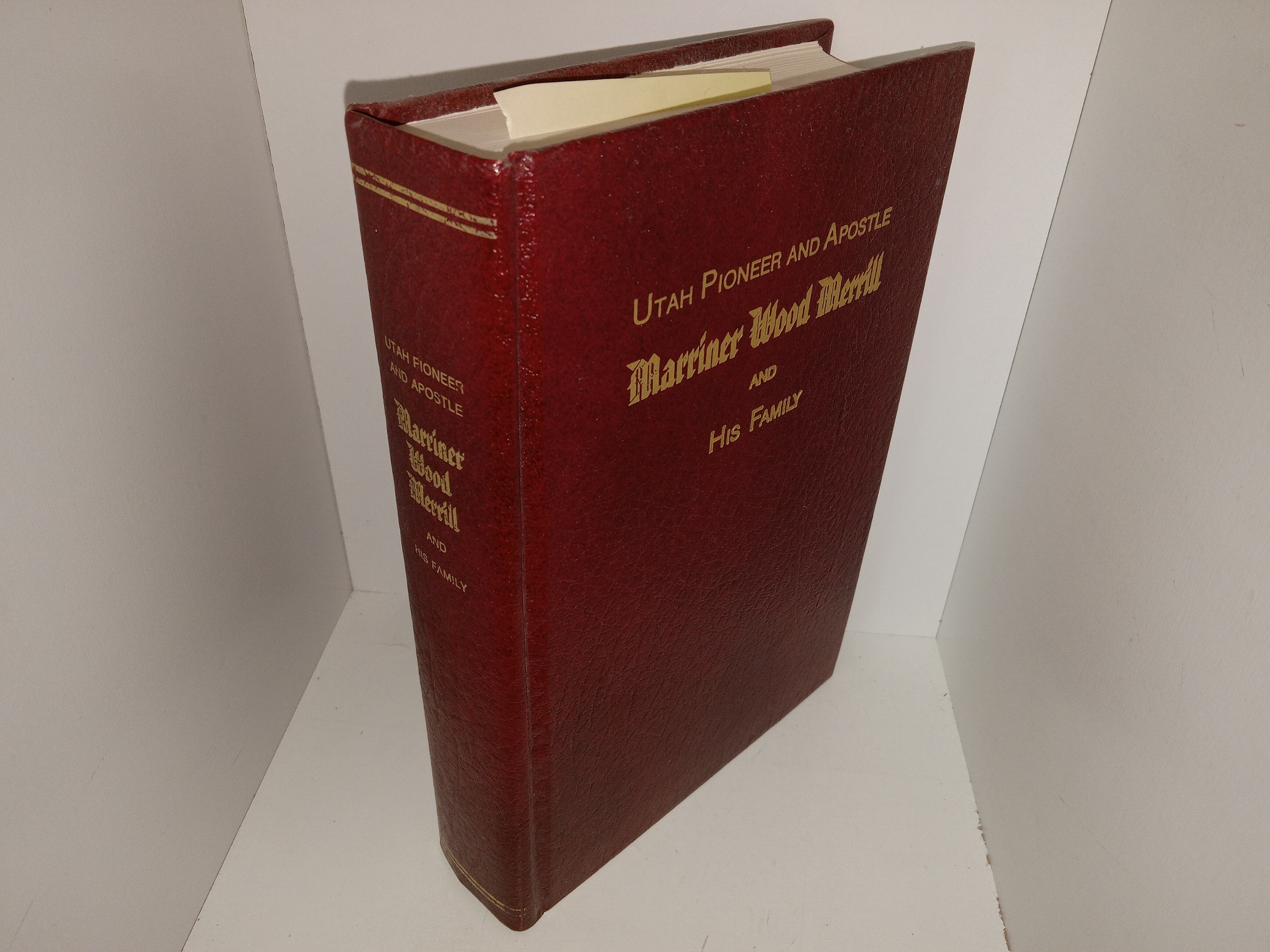 Utah Pioneer and Apostle Marriner Wood Merrill and His Family (1980) ~ Edited by Melvin Clarence Merrill