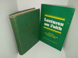 2 LDS Books: Outlines of Ecclesiastical History / Lectures on Faith: From the School of the Prophets at Kirtland, Ohio (See Details)