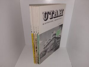 4 Issues of Utah Historical Quarterly for the Year of 1958