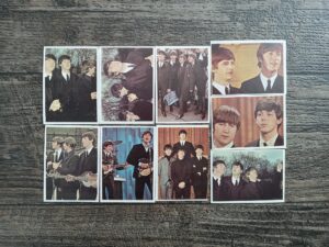 9 Beatles Color Cards
