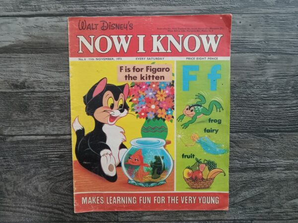Walt Disney’s Now I Know: No. 6, 11th November, 1972: F is for Figaro the Kitten (1972)