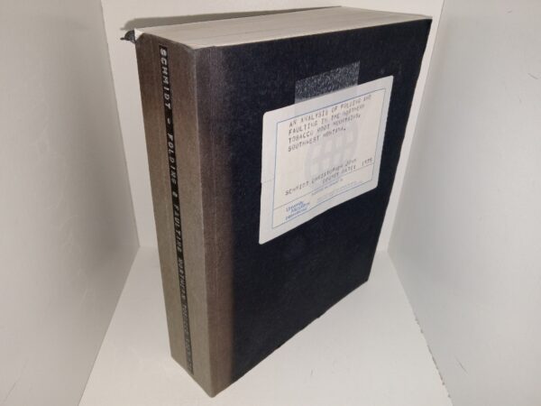 An Analysis of Folding and Faulting in the Northern Tobacco Root Mountains, Southwest Montana (1975) ~ by Christopher John Schmidt