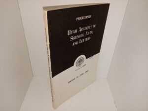 Proceedings of the Utah Academy of Sciences, Arts, and Letters: Vol. 36, 1959 (1959)