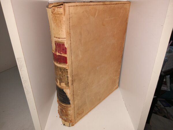 Astronomical Magnetic and Meteorological Observations Made During the Year 1890 at the United States Naval Observatory (Ex-library) (Suede Leather) (1895) ~ Superintendent Capt. Frederick V. Mcnair, U. S. N.