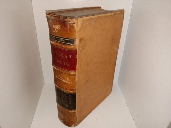 American Reports Containing All Decisions of General Interest Decided in The Courts of Last Resort of the Several States with Notes and References: Vol. 27 (Suede Leather) (1879) ~ by Isaac Grant Thompson