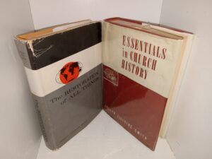 2 LDS Books by Joseph Fielding Smith: The Restoration of All Things / Essentials in Church History (See Details)