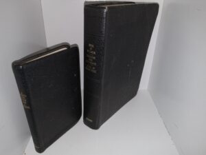 2 LDS Leather Books: A Marvelous Work and a Wonder (Pocket Edition) / Black Leather, Triple Combination (See Details)