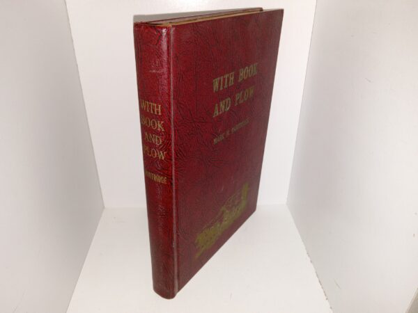 With Book and Plow: History of a Mormon Settlement (Signed & Inscribed by the Author) (1967) ~ by Mark N. Partridge