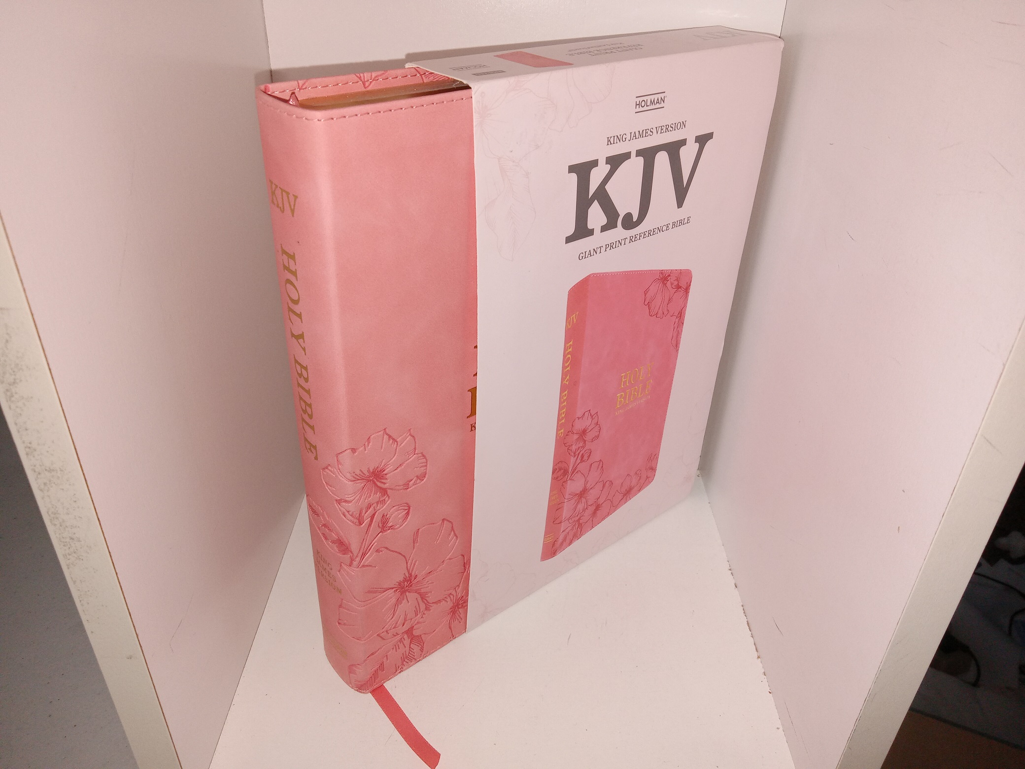 Holy Bible: King James Version: Pink Leather Touch (2019)