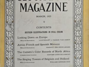 National Geographic Magazine, March 1925