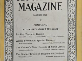 National Geographic Magazine, March 1925