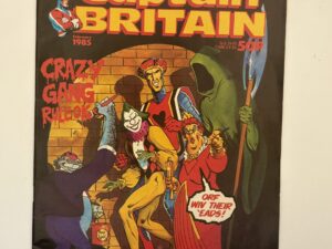 Marvel’s Captain Britain Comic Book February 1985