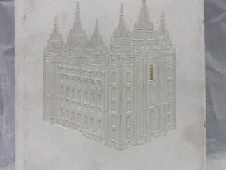 The Salt Lake Temple: A Monument to a People – Based on the research by C. Mark Hamilton – Hardcover with dust jacket – 1983