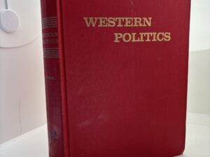 Western Politics (1961) by Frank H. Jonas