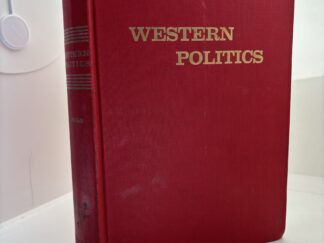 Western Politics (1961) by Frank H. Jonas