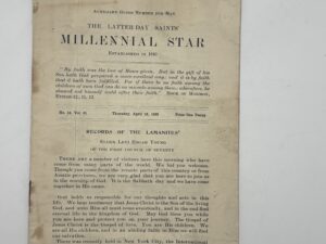 Millennial Star- Vol. 91 No. 16 April, 1929