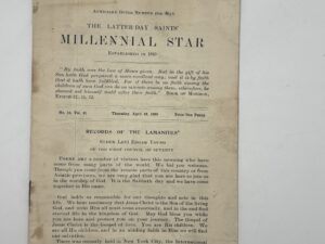 Millennial Star- Vol. 91 No. 16 April, 1929