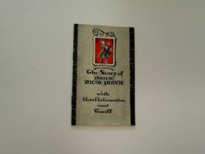 The Story of Bailie Nicol Jarvie- with Hotel Information and Tariff