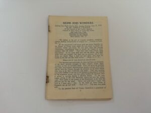 1930-Signs and Wonders- James E. Talmage- June 15, 1930